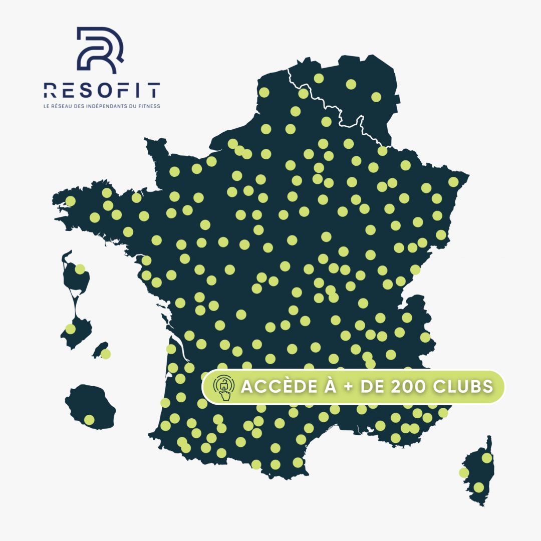 CARTE DE FRANCE MULTICLUB RESOFIT TEXTE